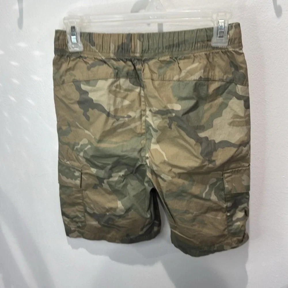 Old Navy Camo Cargo Shorts Drawstring Waist Casual Activewear Size Boys XL‎
